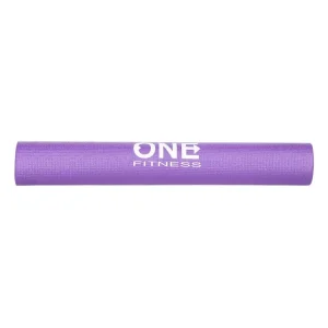 Podložka pro jógu ONE Fitness YM01 fialová Zlevněný