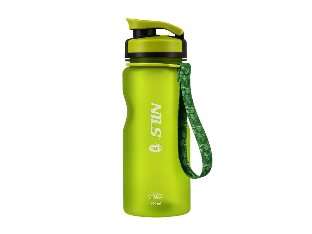 Vysoce Kvalitní Tritanová láhev na pití NILS Camp NC1740 600 ml zelená