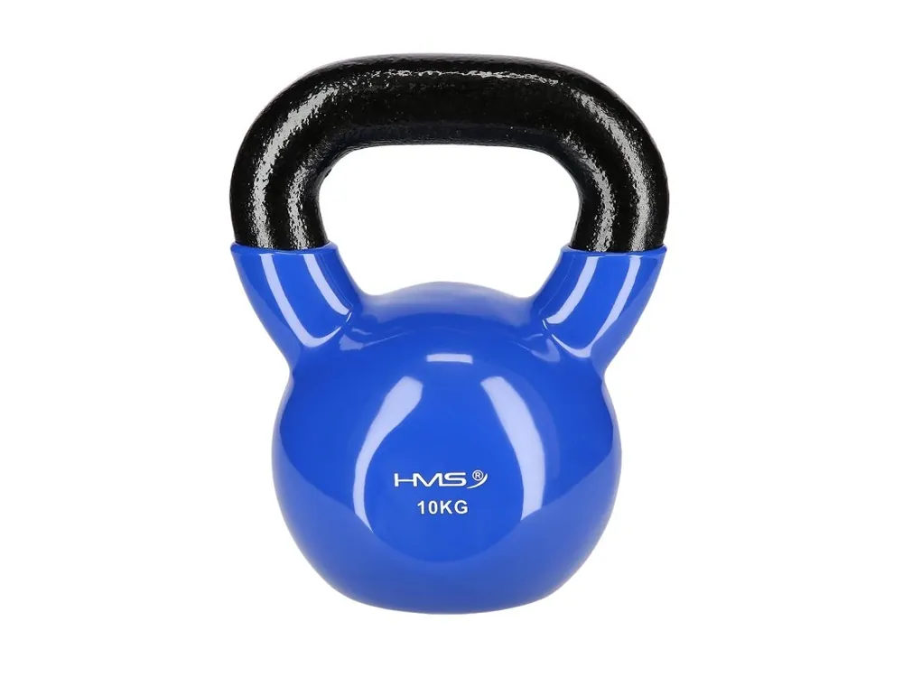 Bezpečná Platba Kettlebel HMS KN 10 kg pokrytý vinylem