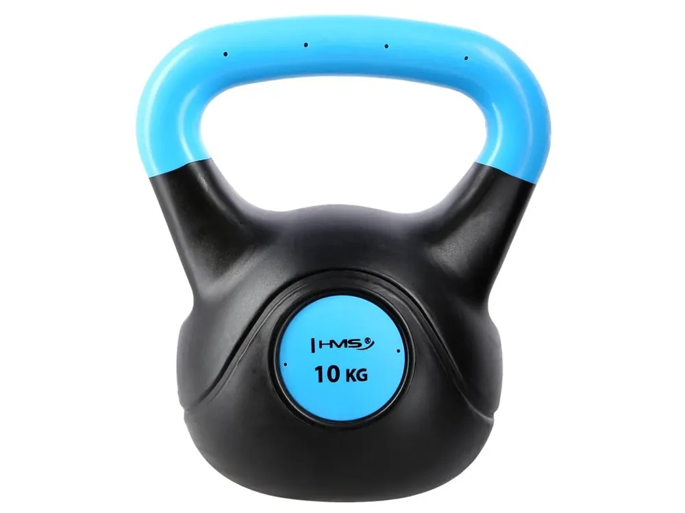 Kompozitový kettlebell HMS KPC10 Vin-Bell 10 kg modrý Nejlepší Cena