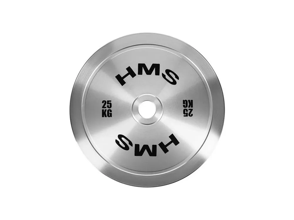 Cenově Výhodný Ocelový olympijský kotouč HMS TOS250 25 kg