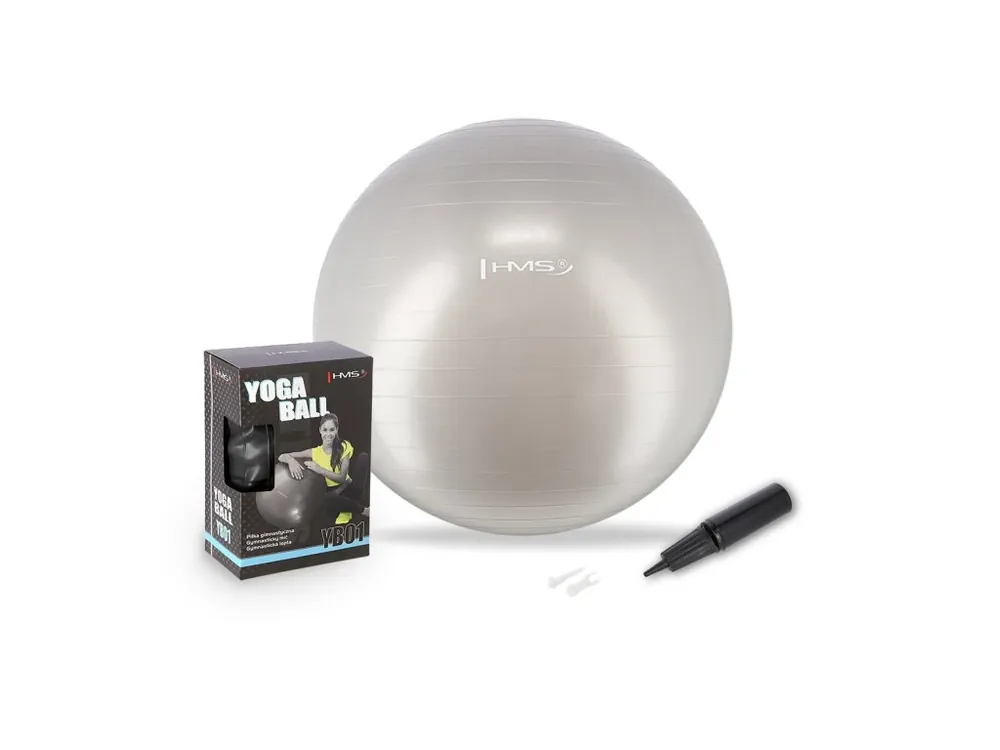 Must-Have Gymnastický míč HMS YB01N 65 cm šedý