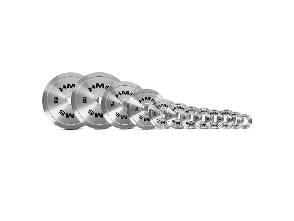 Ocelový olympijský kotouč HMS TOS05 0,5 kg Tovární Cena