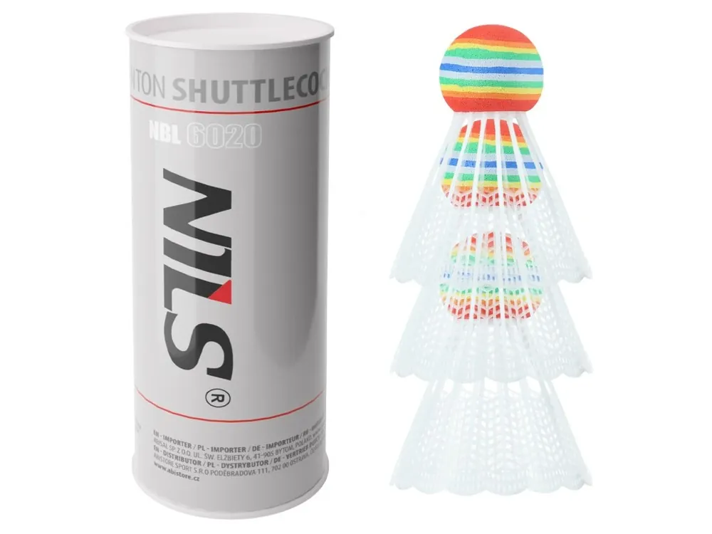Badmintonové míčky NILS NBL6020 3 ks Časově Omezené