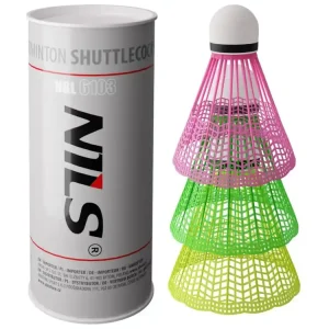 Autentický Badmintonové míčky NILS NBL6103 multicolor 3 ks