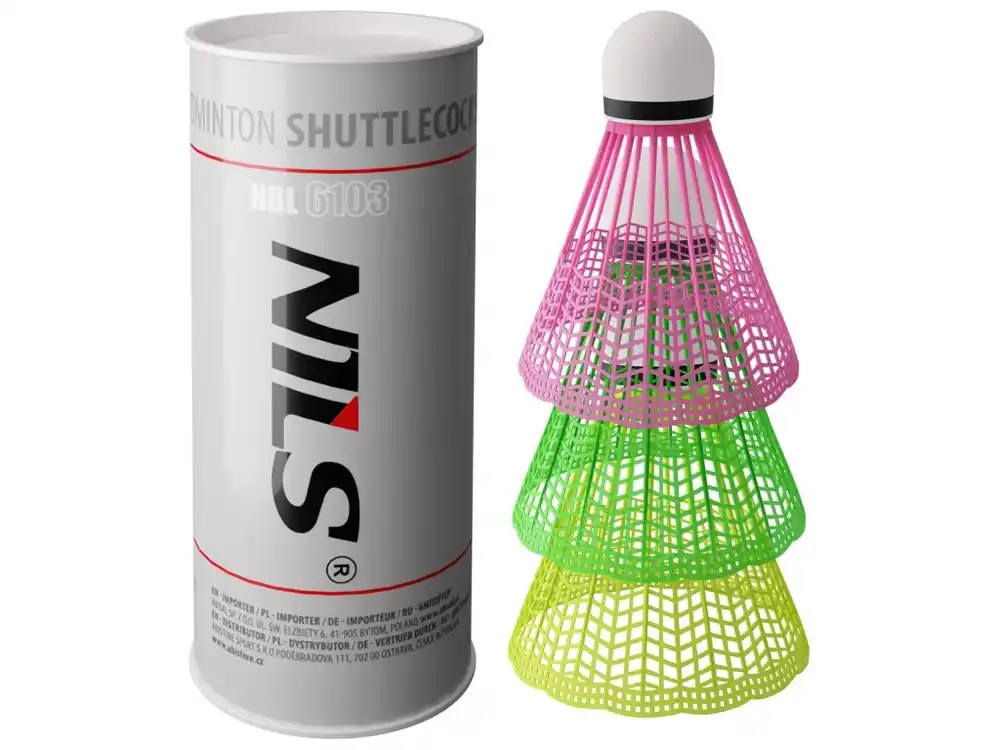 Autentický Badmintonové míčky NILS NBL6103 multicolor 3 ks