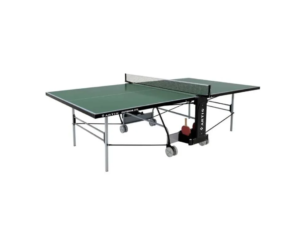 Table 372 venkovní stůl na stolní tenis zelená Sezónní Sleva