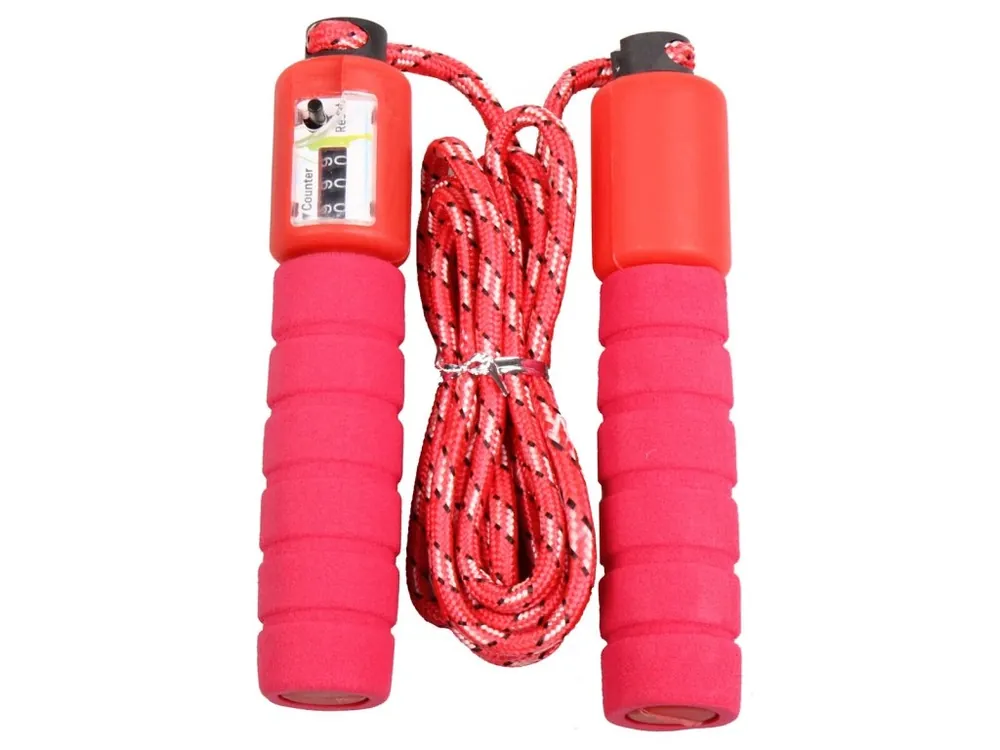JR 34 švihadlo s počítadlem, nastavitelná délka růžová Nejlepší Cena