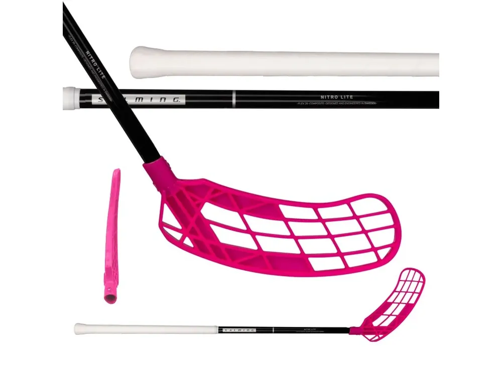 SALMING Nitrolite Quest1 30 JR Black/Mixed Novinka
