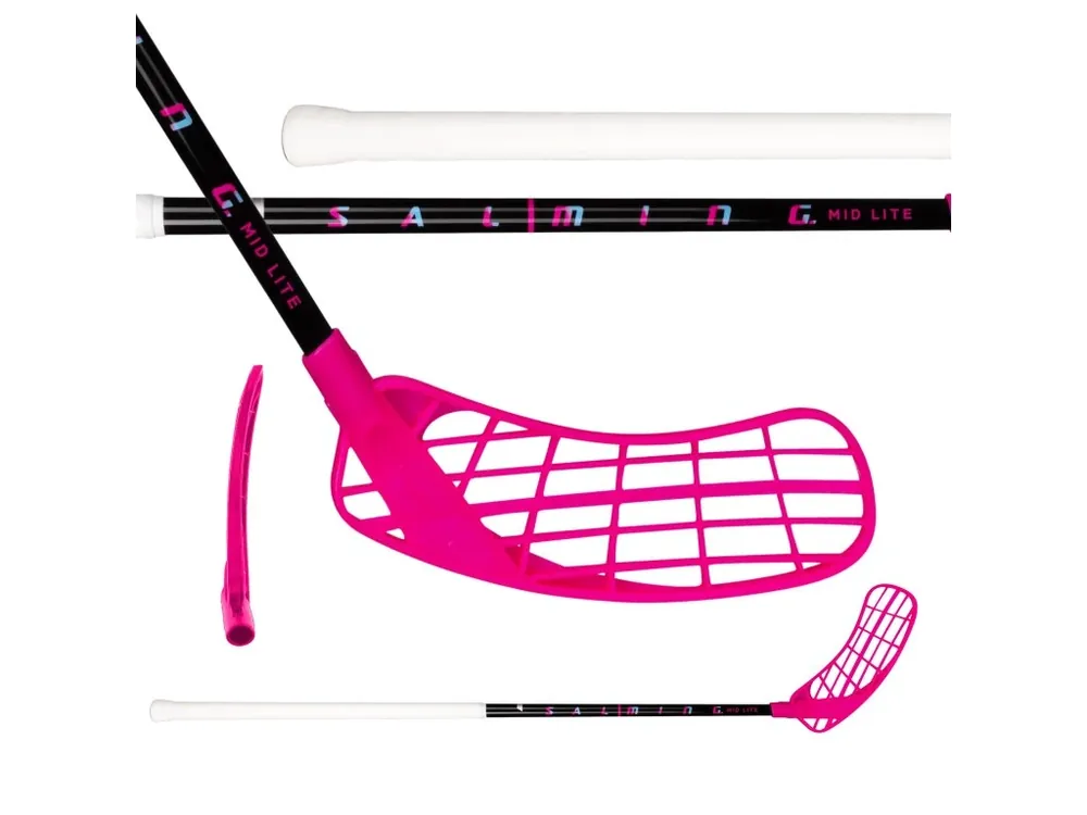 SALMING Midlite Hawk 32 JR Black/Mixed Nová Kolekce