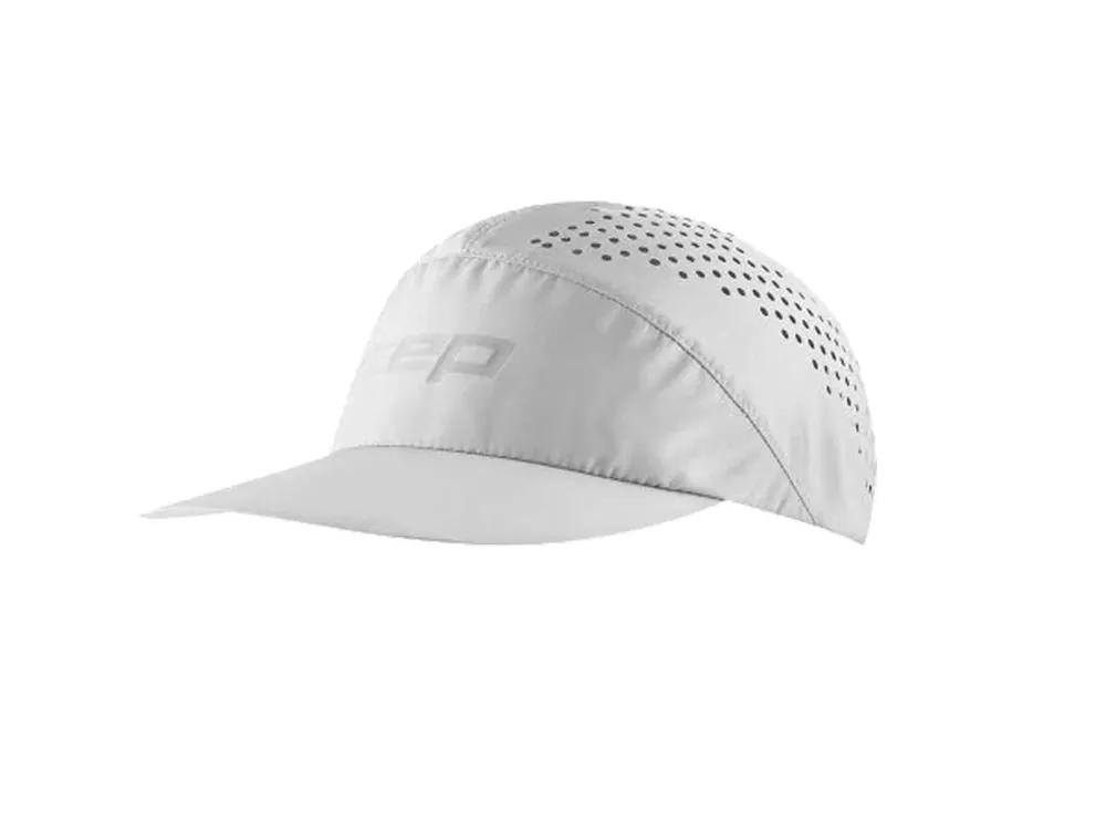 Značkový CEP Běžecká kšiltovka Ultralight Pro Light Grey unisex