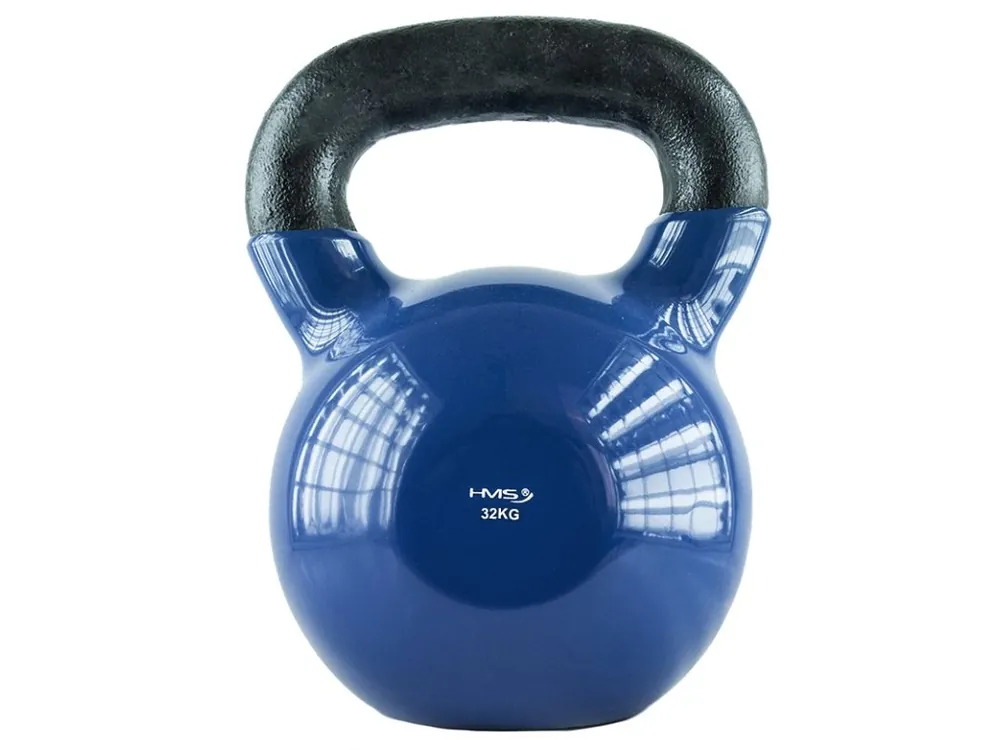 Kettlebel HMS KN 32 kg pokrytý vinylem Akční Nabídka