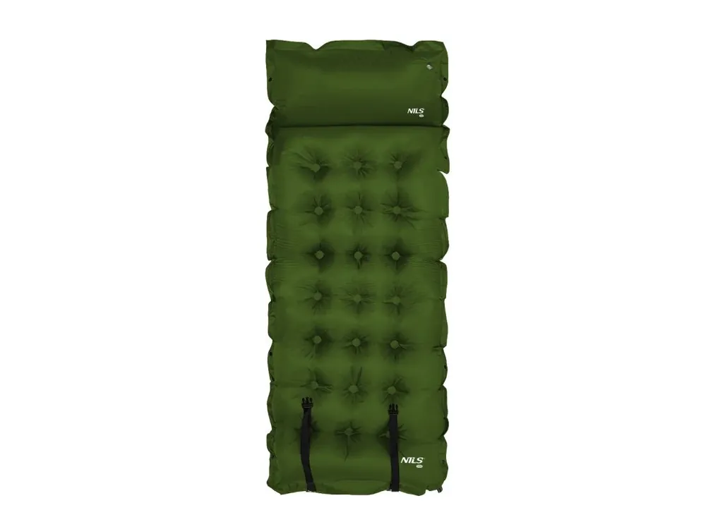 Samonafukovací karimatka NILS Camp NC4018 tm.zelená Autentický