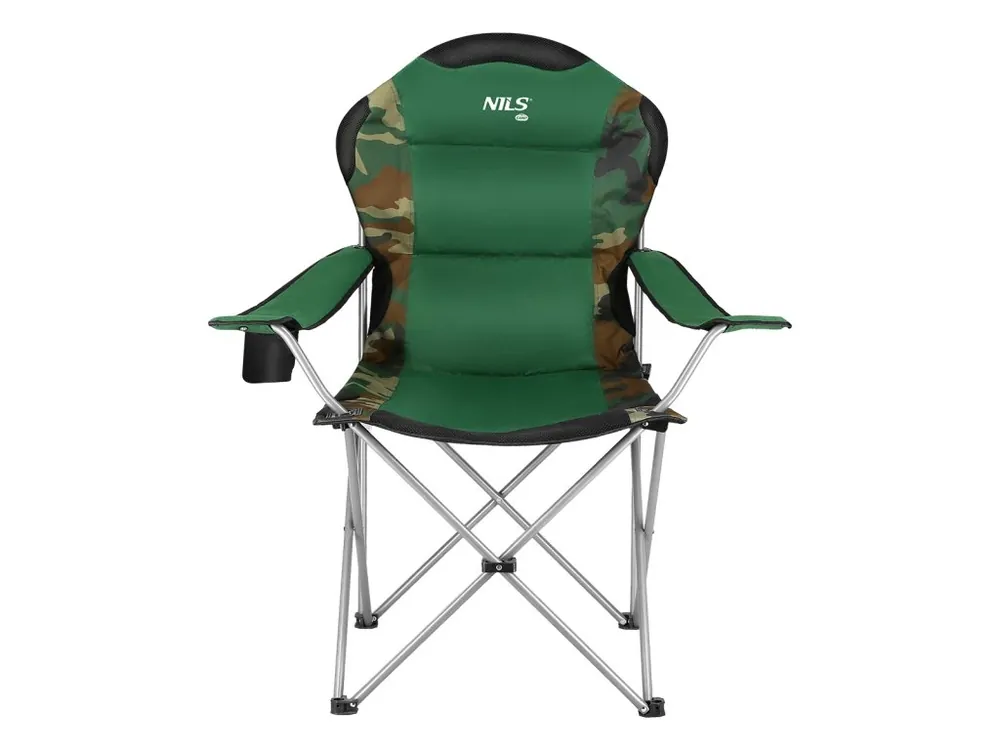 Pouze Dnes Skládací křeslo NILS Camp NC3080 camo