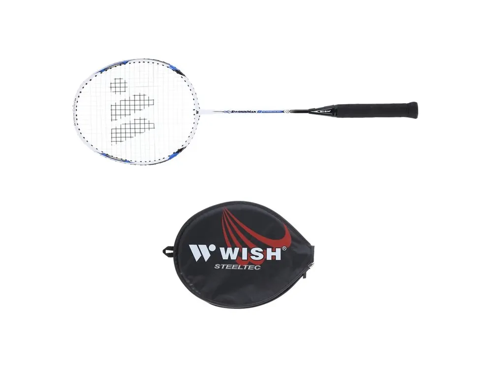Nová Kolekce Badmintonová raketa WISH Steeltec 9, modrá