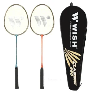 Badmintonová sada raket WISH 550K Rychlé Dodání