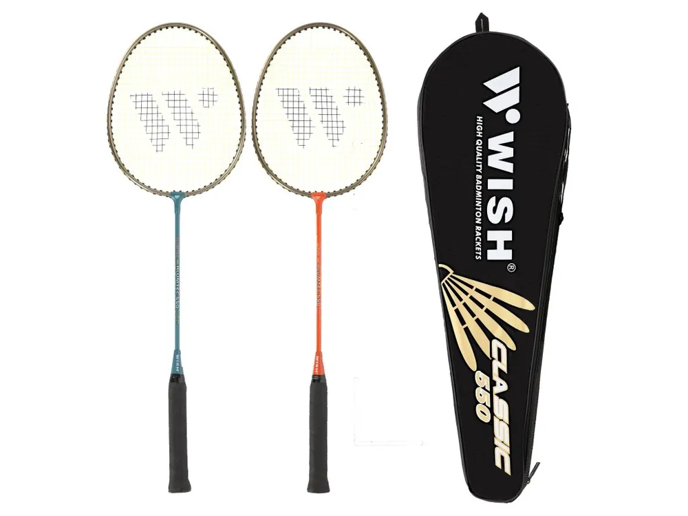 Badmintonová sada raket WISH 550K Rychlé Dodání