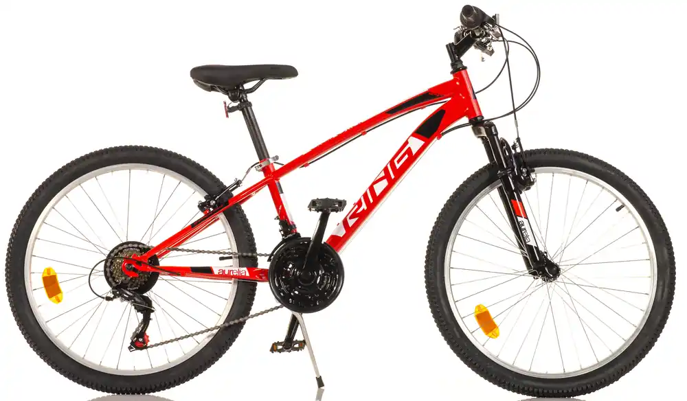 Juniorské kolo Dino bikes 24" odpružené červené Cenový Hit