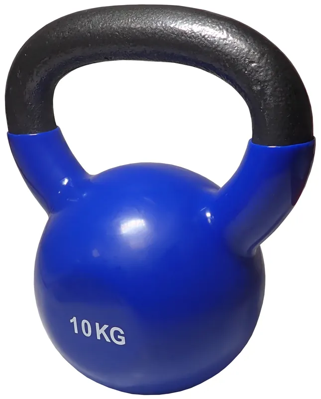 Ketlebel 10 kg s vinylovým potahem Nová Kolekce