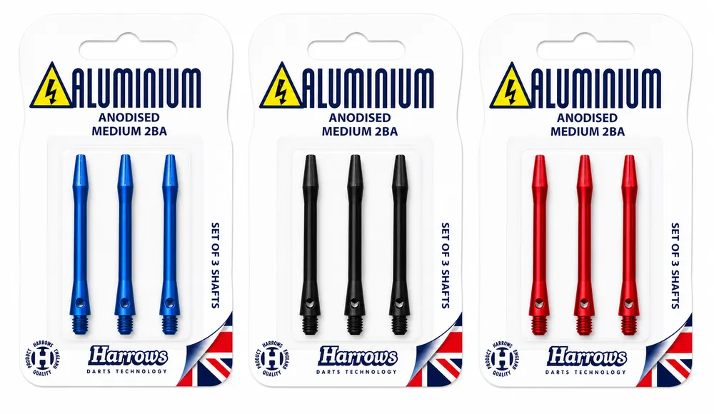 Levný Harrows T74K Násadky ANOISED ALUMINIUM velikost S, M