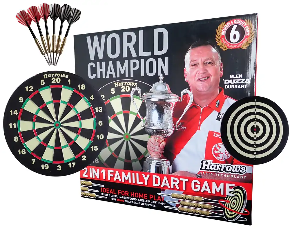 HARROWS Family Dart Game - sada terč a 6 ks šipek Horká Nabídka