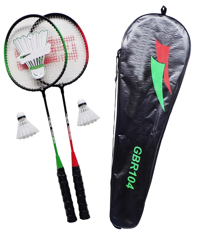 Badmintonová sada Alu rakety + košíček Must-Have