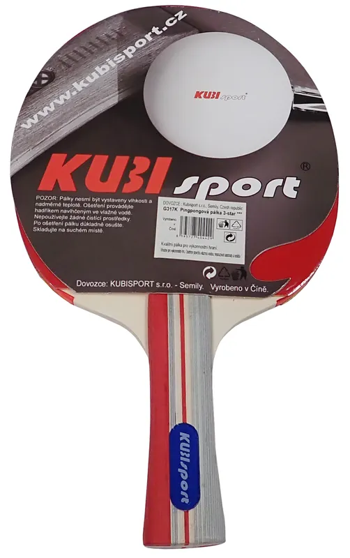 Pálka na stolní tenis 3-star G317K Vysoce Kvalitní