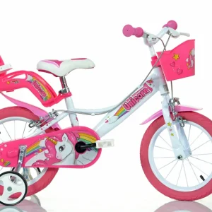 Vrácení Zdarma Dívčí kolo Dino bikes UNICORN 14"