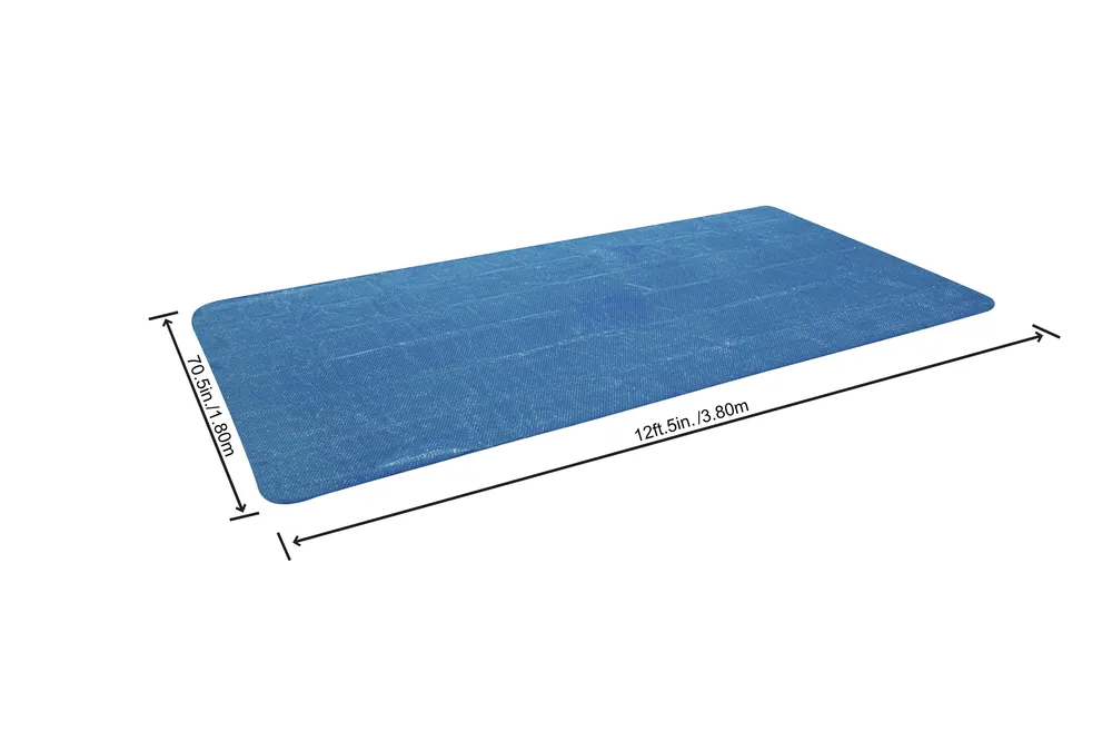 Ověřený Solární obdélníková plachta na bazén 404 x 201 cm