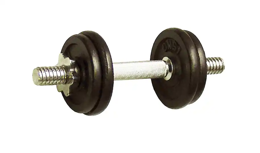 Nakládací činka jednoruční 7 kg- 25 mm Výprodej