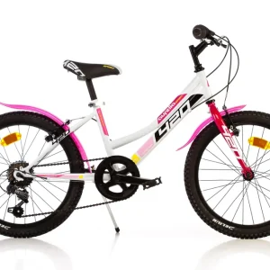 Výhodná Nabídka Juniorské kolo Dino bikes 20" bílorůžové