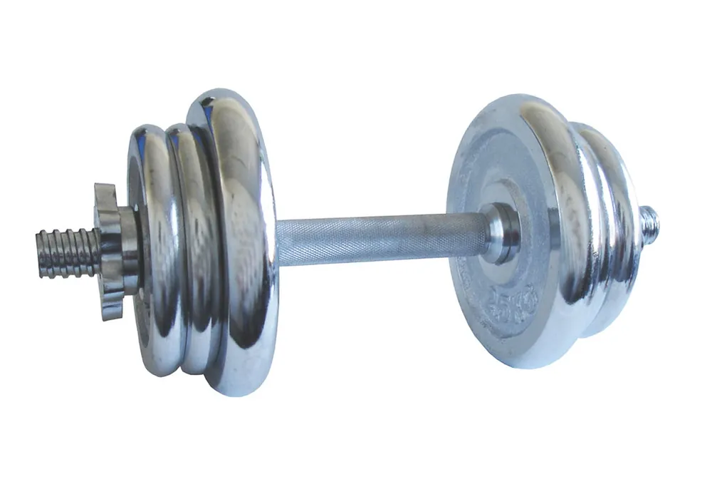 Top Prodej Jednoruční nakládací činka 15 kg chrom