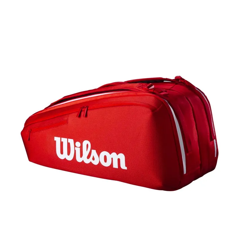 Autentický Taška na rakety Wilson Super Tour Red 9PK 2025