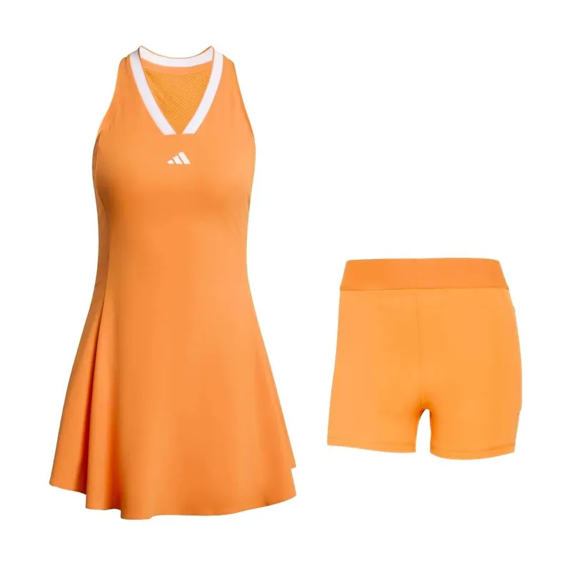 Dámské šaty adidas Tennis Climacool Dress Pro Pure Orange Poslední Šance