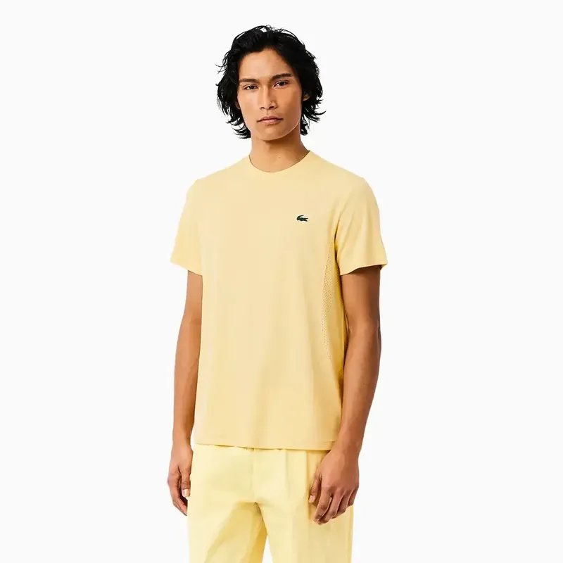 Must-Have Pánské tričko Lacoste Tennis Performance Novak Djokovic Tee-Shirt Soya