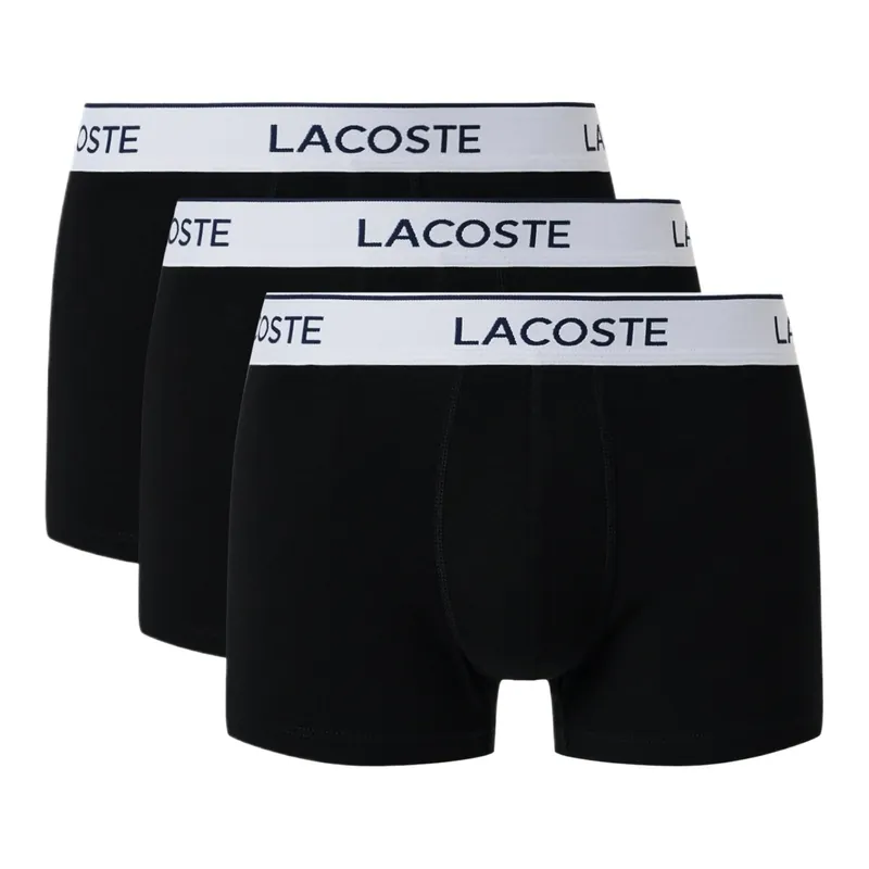 Nejprodávanější Pánské trenky Lacoste Trunks Underwear Black
