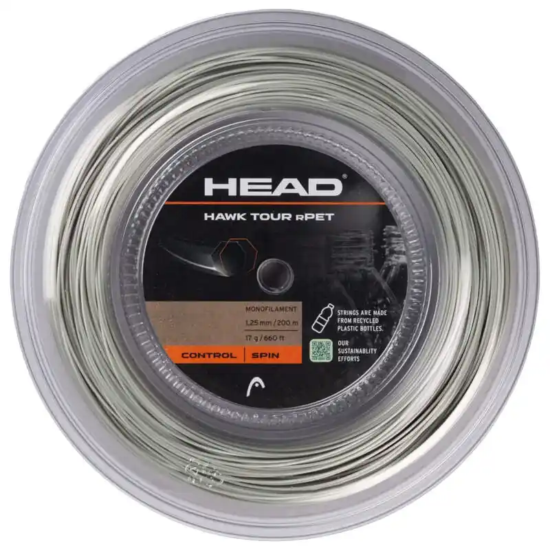 Tenisový výplet Head Hawk Tour rPet Reel (200 m) Objednat Nyní