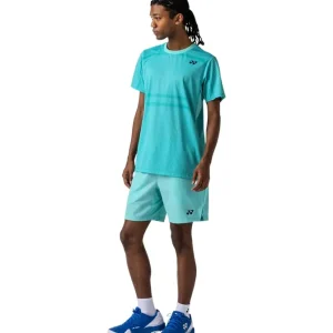 Aktuální Pánské tričko Yonex Crew Neck Shirt 10705 Clear Mint