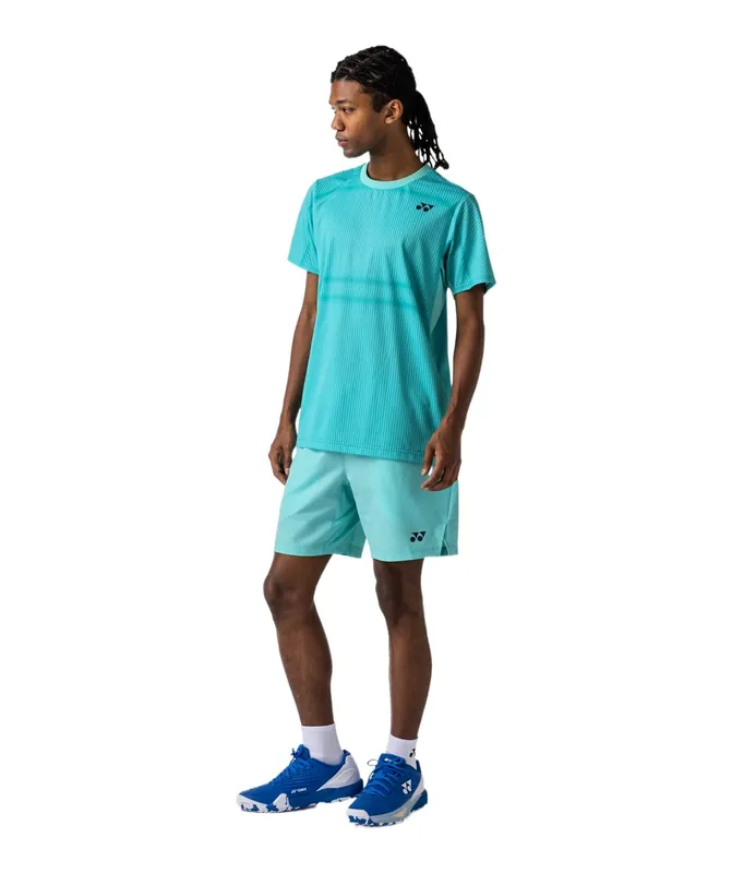 Aktuální Pánské tričko Yonex Crew Neck Shirt 10705 Clear Mint