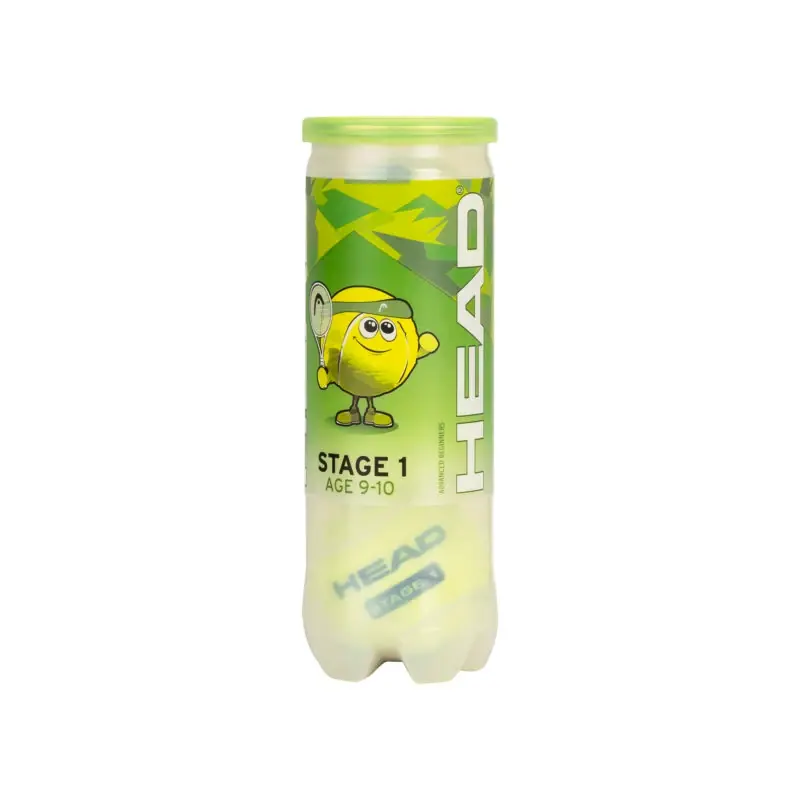 Must-Have Dětské tenisové míče Head Stage 1 Green 3B