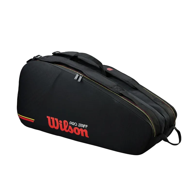 Přímo Od Výrobce Taška na rakety Wilson Pro Staff Classic 6Pk Racket Bag Black