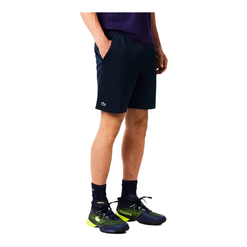 Objednat Nyní Pánské šortky Lacoste Ultra Dry Stretch Tennis Shorts Navy Blue