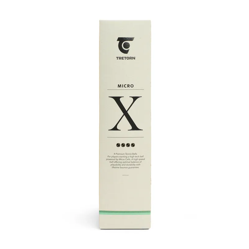 Nejprodávanější Tenisové míče Tretorn Micro X (4 Pack)