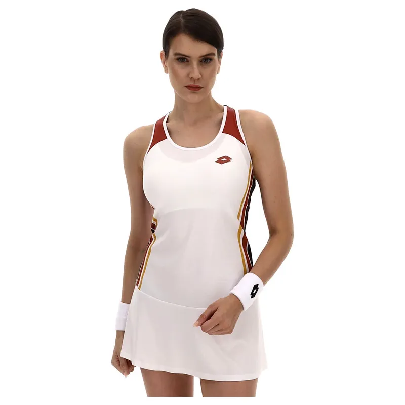 Dámské šaty Lotto Tech W VI - D1 Dress Bright White Sezónní Sleva
