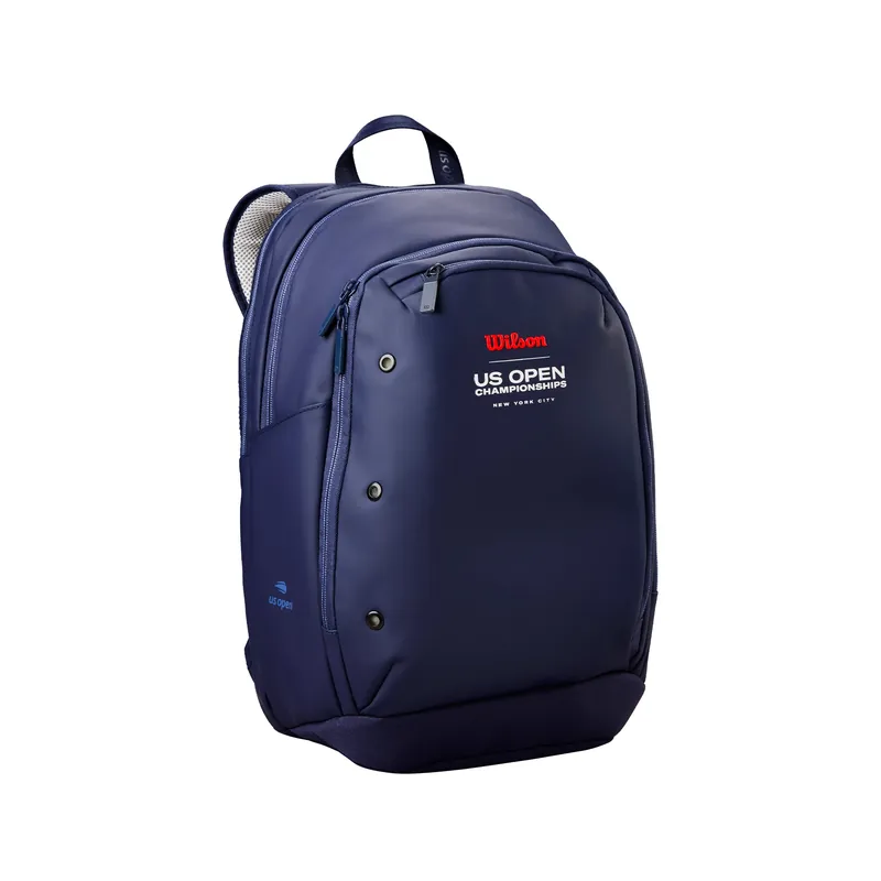 Batoh na rakety Wilson US OPEN 2025 TOUR Backpack Navy Must-Have