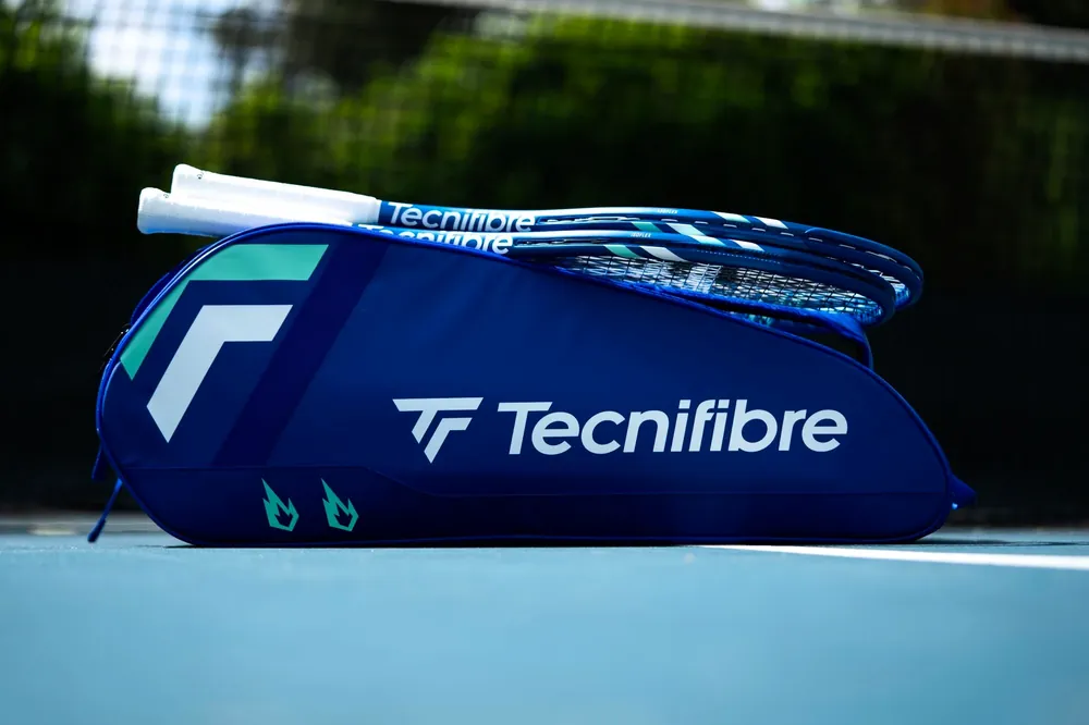 Taška na rakety Tecnifibre Tour Endurance Blue 12R Pouze Dnes