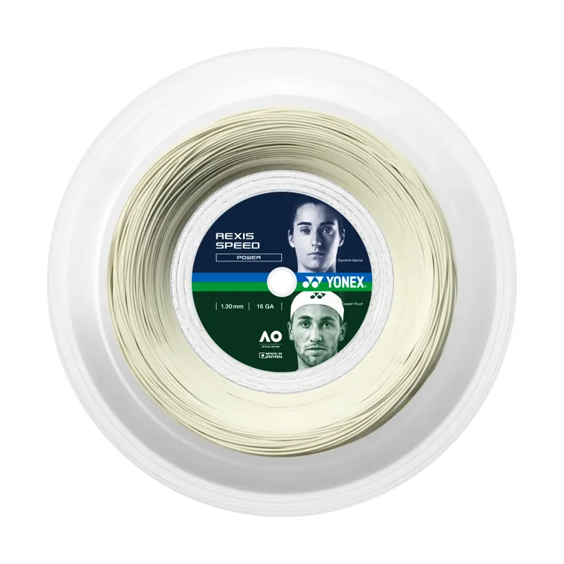 Tenisový výplet Yonex Rexis Speed White Reel (200 m) Akční Cena