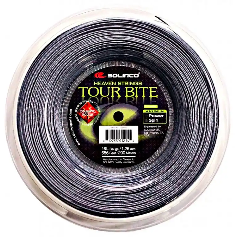 Akce Tenisový výplet Solinco Tour Bite Diamond Rough (200 m)