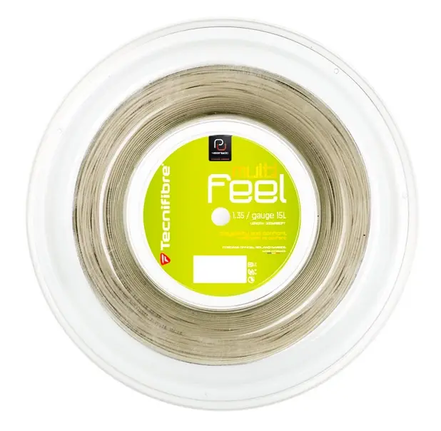 Novinka Tenisový výplet Tecnifibre Multifeel Natural (200 m)