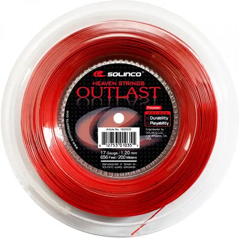 Tenisový výplet Solinco Outlast (200 m) Nejprodávanější